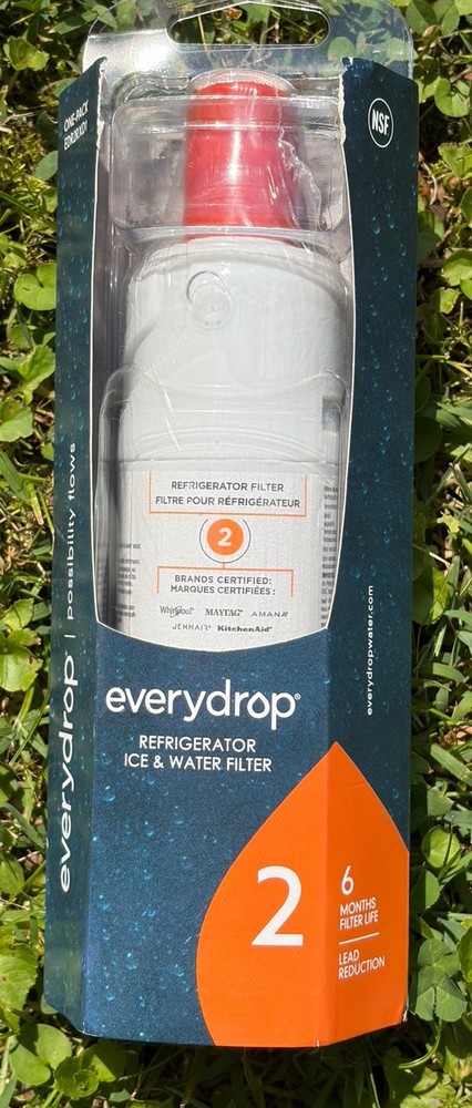 everydrop EDR2RXD1 Filter 2 Refrigerator Ice & Water Filter for Whirlpool – New