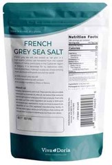 Light Grey Celtic Sea Salt (No Additives) Resealable Bag 1.5LB and Other Sizes