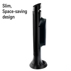 Honeywell Slim Ceramic Tower Heater Black: Indoor Space Heater, Adjustable