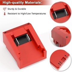 Zelvoro Battery Adapter for Stacyc 12″ and 16″ Fit Mil.Waukee
