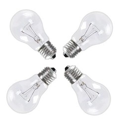 A19 Clear Incandescent Rough Service Light Bulb, 100 Watt Incandescent Light