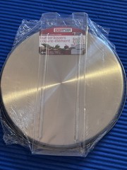 Range Kleen Silver Round Stove Burner Covers Set of 4 550 Stainless