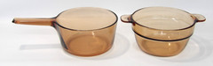 Corning Vision Amber Double Boiler 1.5 L Pot NO LID