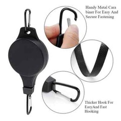 Gardening Plant Hooks Retractable Elevating Hanging Basket Bird Cage Bird