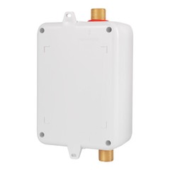 3000W 4.57*2.76*7.68in White ABS& 304 Stainless Electric Instant Water Heater
