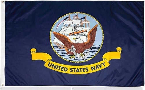 United States Navy Flag USN Emblem Banner US Military Pennant New 3×5 LICENSED