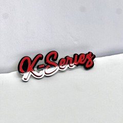 Customized Car Acrylic Emblem Badge MULTI COLOR Custom Text Names