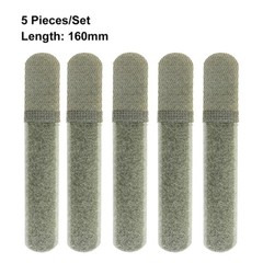 5PCS Molle Straps Tactical Backpack Organizer with Hook Loop Grip
