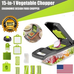 15 in 1 Food Salad Veggie Peelers Slicer Kitchen Vegetable Fruit Chopper Cutter