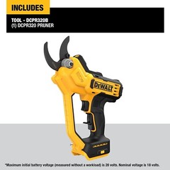 DEWALT CANDADA 20V MAX Li-Ion Cordless Hand Pruner (Tool-Only)