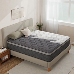 12 Inch Full Queen King Size Mattress Medium Firm Soft Memory Foam Hybrid Spring