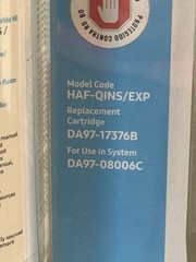NEW- Samsung HAF-QINS/EXP DA97-17376B Refrigerator Water Filter- FAST SHIPING