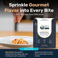 Baja Gold Signature Mineral Sea Salt – Recommended by Gary Brecka – Organic N…