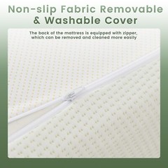 VIPKOE 5″ 6″ Mattress Medium Firm Gel Memory Foam CertiPUR-US,TwinTxl Full Queen