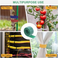 2pc Garden Hook and Loop Plant Ties Multi-Purpose Use