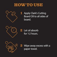 Cutting Board Oil – Food Grade Mineral Oil for Cutting Board – Enriched with Lem
