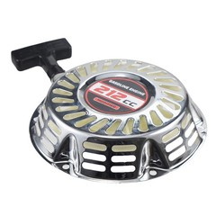 Silver Pull Start Recoil Starter w/Cover For Predator 212 Honda GX160 GX200
