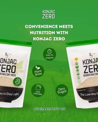 1kg Luxe Slim Konjac Zero Shirataki Rice Keto Low Carb Gluten Free