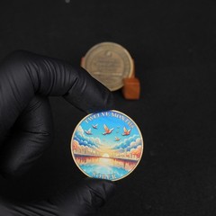 1-12 Months Sobriety Coin – AA Chip Sober Medallion and Prayer in Recovery