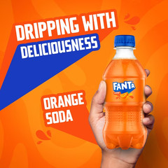 Fanta Orange Soda Soft Drink, 12 fl oz Bottles, 6 Pack