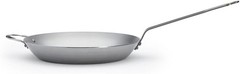 De Buyer Mineral B Round Carbon Steel Fry Pan, Naturally Nonstick, 12.5″