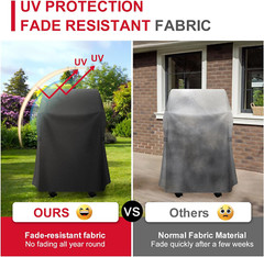 30 Inch Grill Cover for Weber 210 Series Gas Grills,600D Heavy Duty BBQ Cover, W
