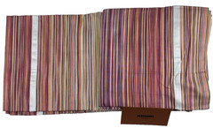 Missoni Milano Jill New King Pillowcases Pair Multicolor Stripe 65×100 cm Italy