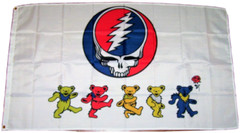GRATEFUL DEAD 3’X5′ FLAG BANNER JERRY GARCIA FAST SHIPPING