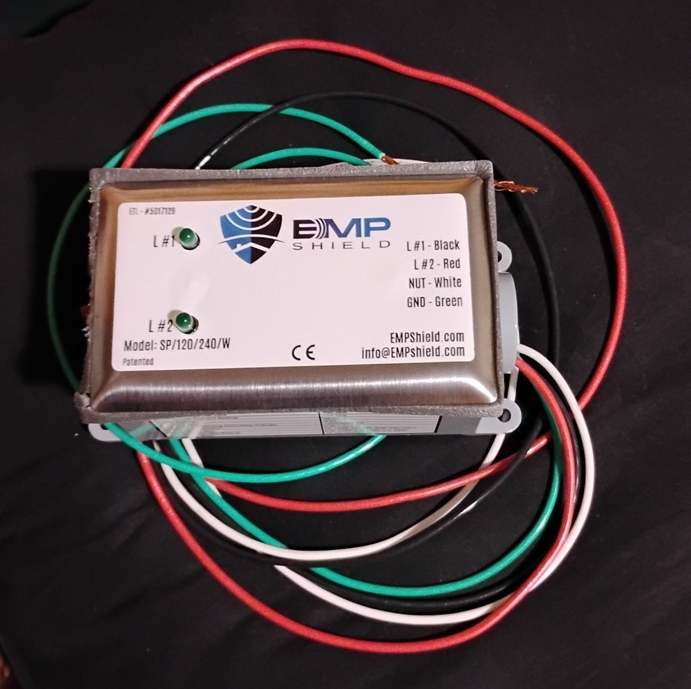 EMP Shield Home House EMP & Surge Lightning Protection SP-120-240-W AC