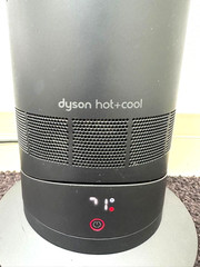 Dyson Hot Cool AM09 Ceramic Fan Heater Black 100V 1200W w/ Remote Control Used
