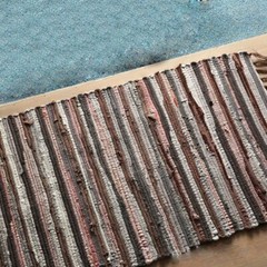 Chindi Rag Rug Machine Washable Cotton Reversible Rag Rug Hand Woven Multi Color