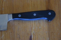 Wusthof Classic 7″ Santoku Knife 4183/17cm Stainless Hollow Edge- Excellent Cond