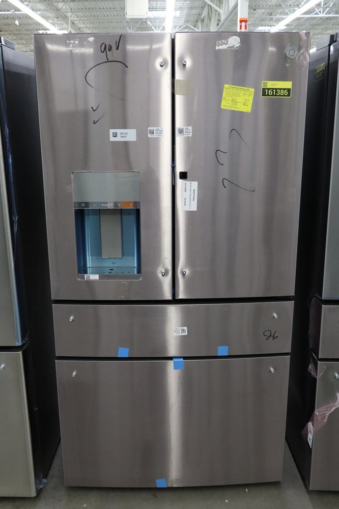 GE Profile PXD22BYPFS 36″ Stainless CD French Door Refrigerator NOB #161386