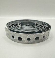 Galvanized Plumbers Tape – Perforated Metal Hanger Strap–3/4″x10 feet (28 Guage)