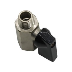 1-50PCS Air Compressor Mini Brass Ball Valve 1/8″ 1/4″ 3/8″ 1/2″NPT Male/Female