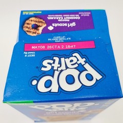 2 Boxes Pop-Tart Girl Scouts Cookie Thin Mints Coconut Caramel Limited Edition