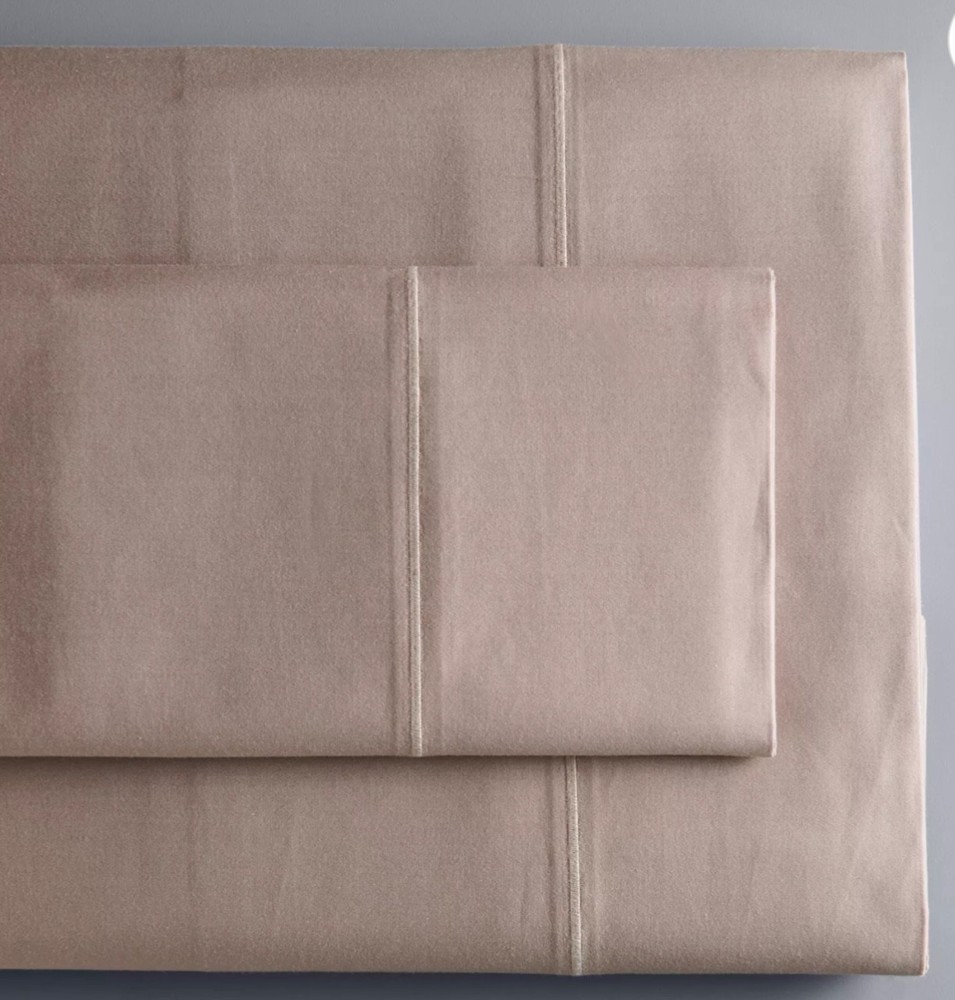 Simply Vera Wang KING 4 pc 600 TC Pima Sheet Set – SHADOW MAUVE – New