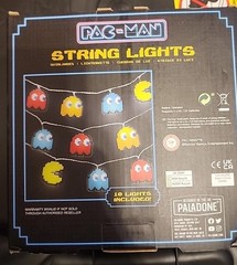 RARE NEW PAC MAN String Lights Paladone New in Box! Multicolor