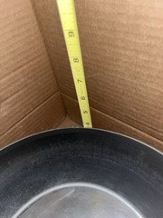 De Buyer MINERAL B Carbon Steel 13” Frying Pan Deep Induction Ready France