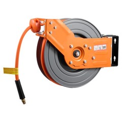 Uimoso Retractable Air Hose Reel,50FT x 3/8In, Air Compressor Hose, Max 300 PSI