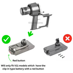 Dyson V11 SV28 Motor Body SV51 SV15 SV17 Main Switch Animal Absolute Clip In Bat