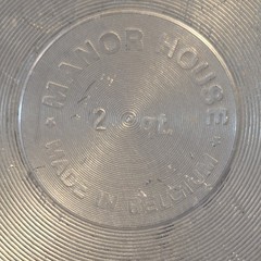 Vintage Belgium 2 QT Double Boiler Pans Lid Stainless Steel MANOR HOUSE