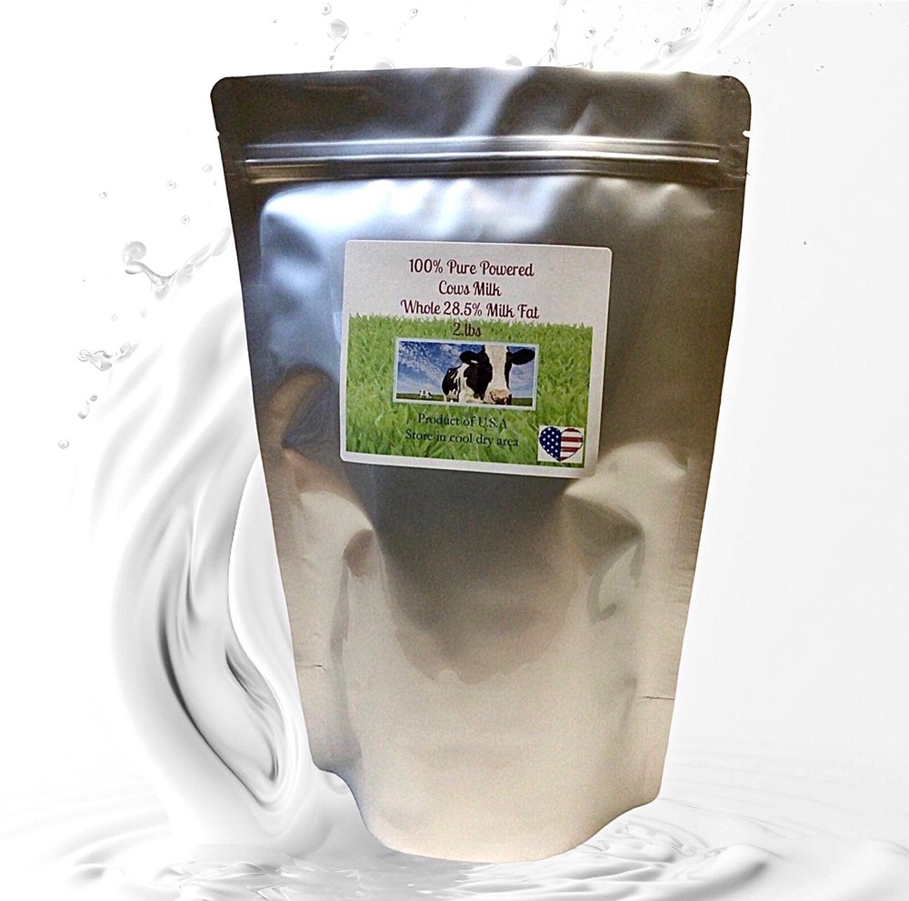 Whole Fat Dry Powdered Milk*USA Made*Mylar Bag*Emergency Food Supply~Up to 20lbs