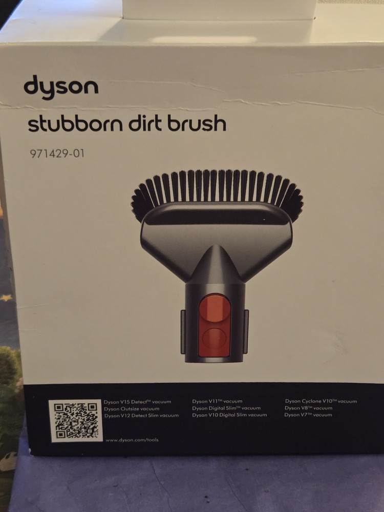 Genuine Dyson Stubborn Dirt Brush Attachment Tool 971429-01 New In Box OEM