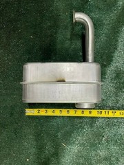 JOHN DEERE GENUINE OEM MUFFLER & PIPE GY21535 GX24805 18.5HP 19.5HP 20HP USA OEM