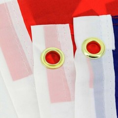 2 PACK 2.5 x 4 Ft American Flag w/ Grommets, United States Flags, US America