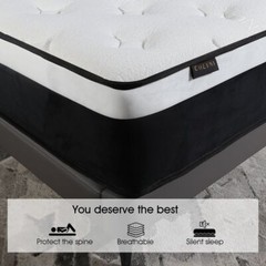 12” Memory Foam Mattress Twin Full Queen King Medium Firm Spring Bed in a Box