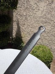 De Buyer Blue Carbon Steel Crepe & Tortilla Frying Pan 9.5” Diameter, 7.75” Used