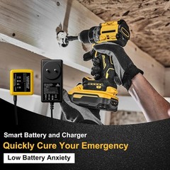 2Pack 4.0AH For DEWALT DCB201 20V 20 Volt Max Lithium Compact Battery DCB204-2