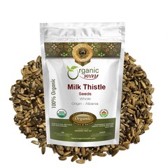 Organic Way Whole Milk Thistle Seeds – Organic, Kosher & USDA Certified